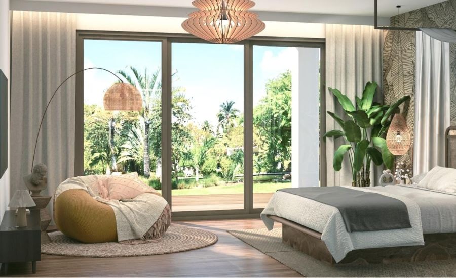 Newly built villas in Goa attract population growth which in turn leads to economic development.
