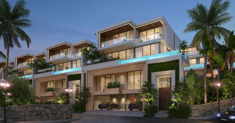 Luxury villas in Goa showcasing premium living options with sophisticated and modern architecture